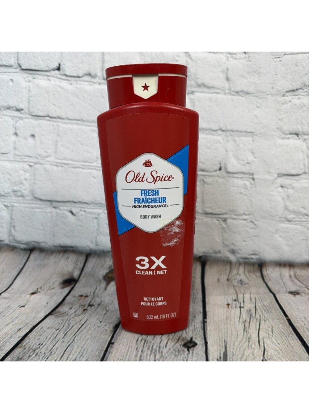 Old Spice FRESH High Endurance Body Wash for men 3x clean - 18 fl oz